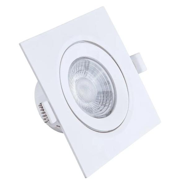 Spot quadrada: iluminação versátil e moderna para o seu ambiente